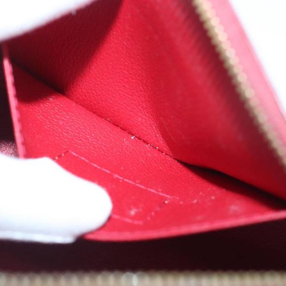 LOUIS VUITTON Vernis Rayure Pochette Cosmetic Pomme D'amour M91721 Auth hk1684 - Picture 11 of 16